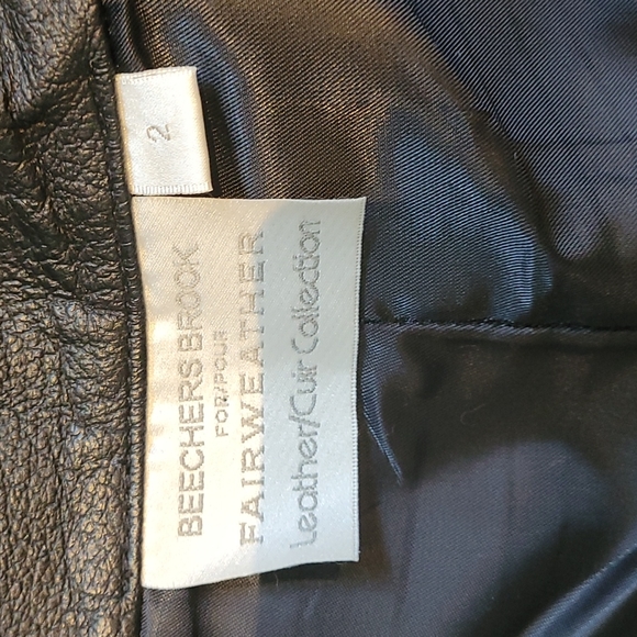 Vintage Leather Highrise Cropped Pants - Picture 7 of 14